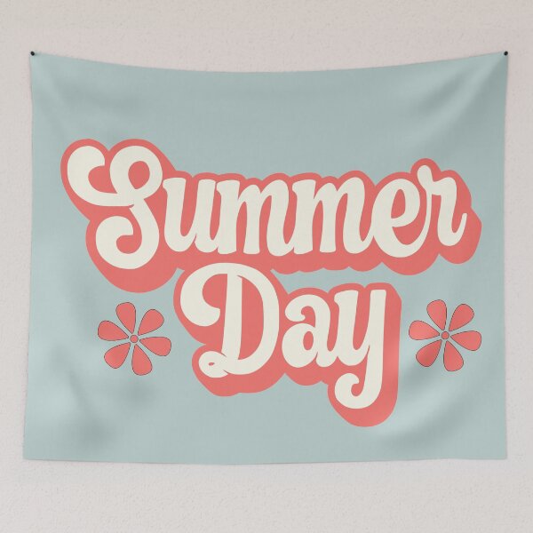 Item preview, Retro Summer Day designed and sold by Windmill Wildflowers.