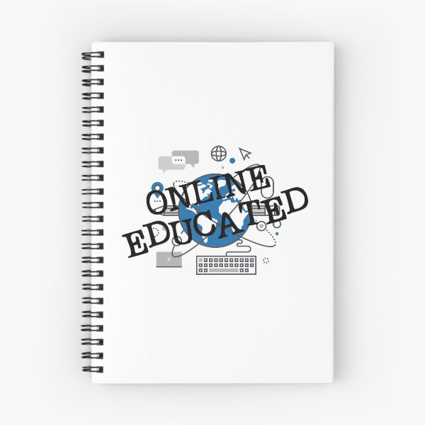 Item preview, Online Educated! Design #2 (on White) designed and sold by PawsitiveMum.