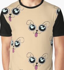 Laser Puppy Icon Graphic T-Shirt