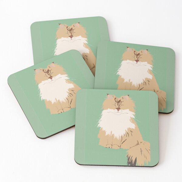 Item preview, Minimalist British Longhair Cat Illustration  designed and sold by Janie-O.