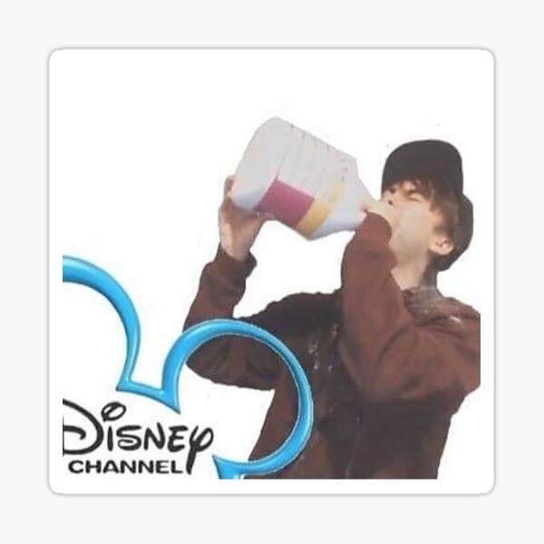 Leafy drinking bleach` Sticker