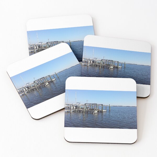 Item preview, Beaufort, NC Boat Launches and Piers designed and sold by designsbyeliana.
