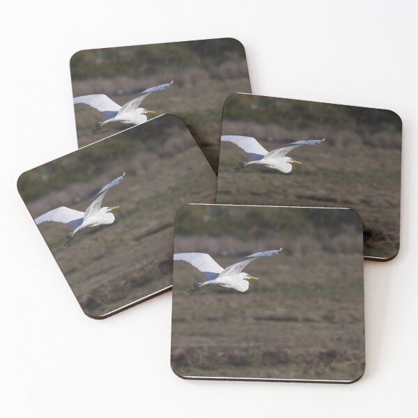 Item preview, White Egret in Flight designed and sold by amzani.