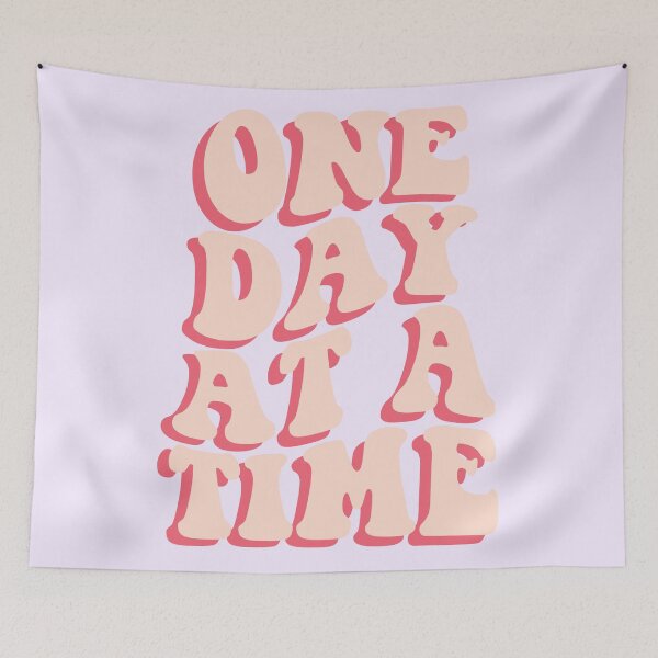 Item preview, One Day at  a time designed and sold by WanderAesthetic.