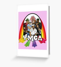 Village People - YMCA Grußkarte