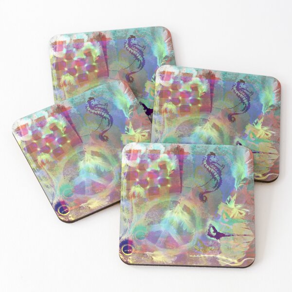Item preview, Seahorse Abstract designed and sold by Daizi Rae.