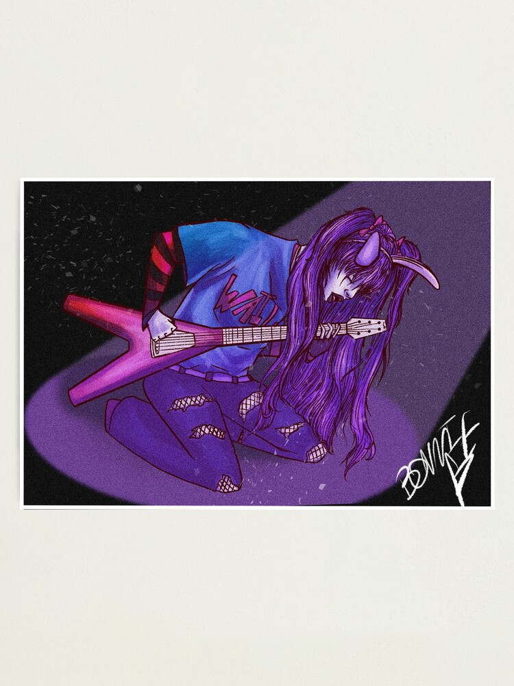 Glamrock Bonnie (my design) Lunar Doodles! - Illustrations ART street