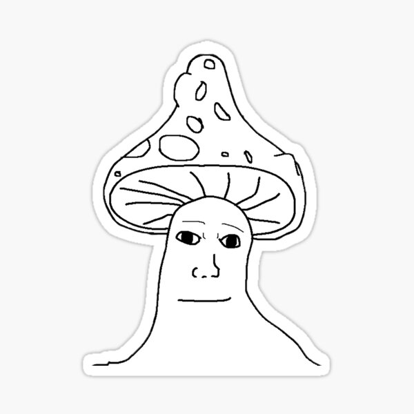 Item preview, SHROOMJAK | MUSHROOM WOJAK designed and sold by Hunters11.