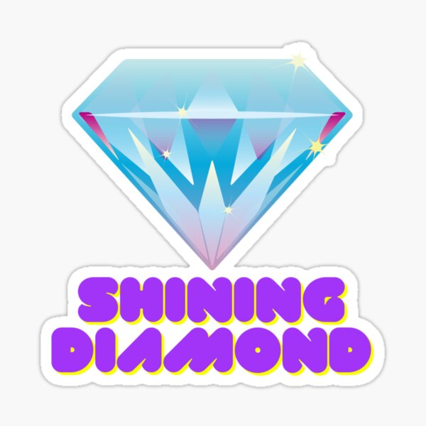 Shinning Diamond Sticker