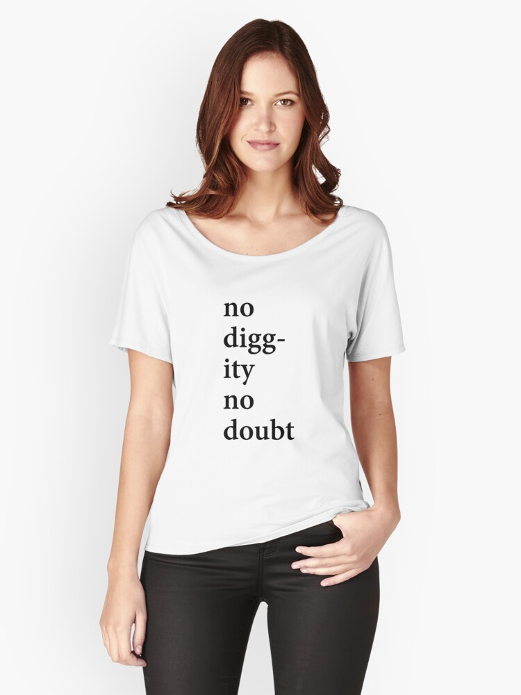 no diggity shirt