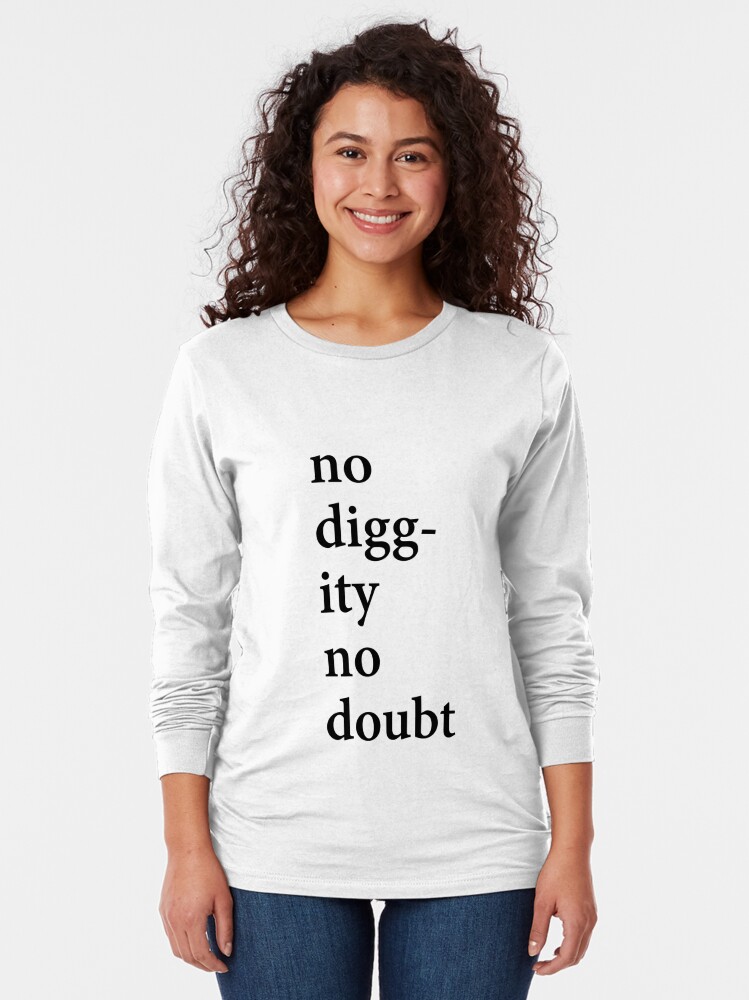 no diggity shirt