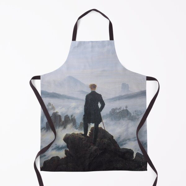 Item preview, Casper David Friedrich's Wanderer Above the Sea of Fog designed and sold by mosfunky.