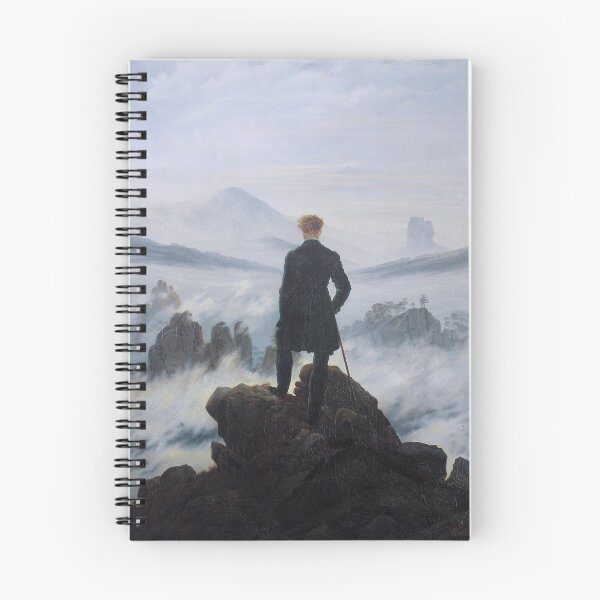 Item preview, Casper David Friedrich's Wanderer Above the Sea of Fog designed and sold by mosfunky.