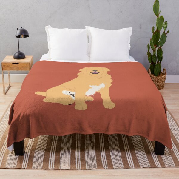 Item preview, Minimalist Golden Retriever Illustration designed and sold by Janie-O.