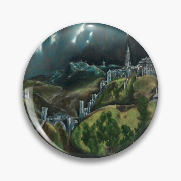 Item preview, El Greco's View of Toledo designed and sold by mosfunky.