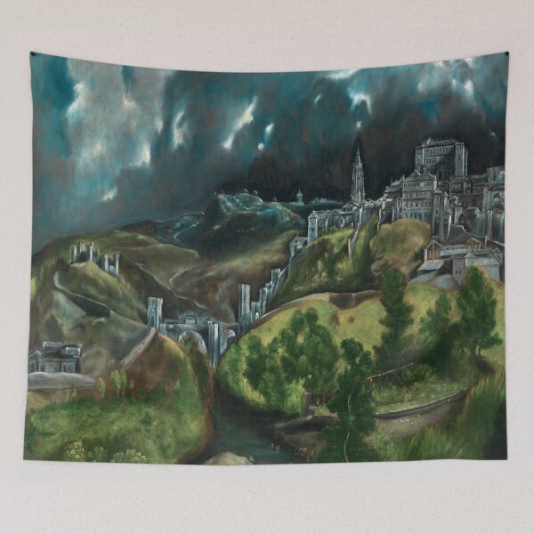 Item preview, El Greco's View of Toledo designed and sold by mosfunky.