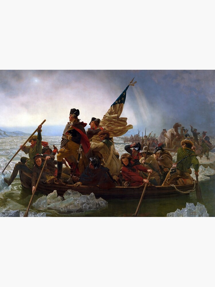 Emanuel Leutze's Washington Crossing the Delaware by mosfunky