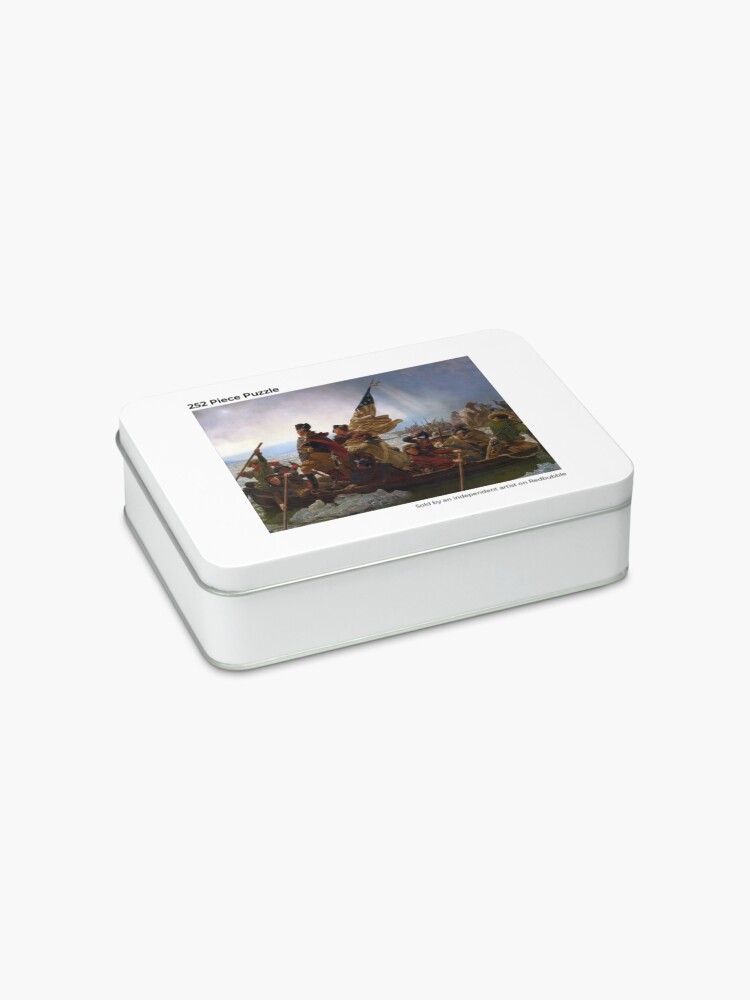 Alternate view of Emanuel Leutze's Washington Crossing the Delaware Jigsaw Puzzle