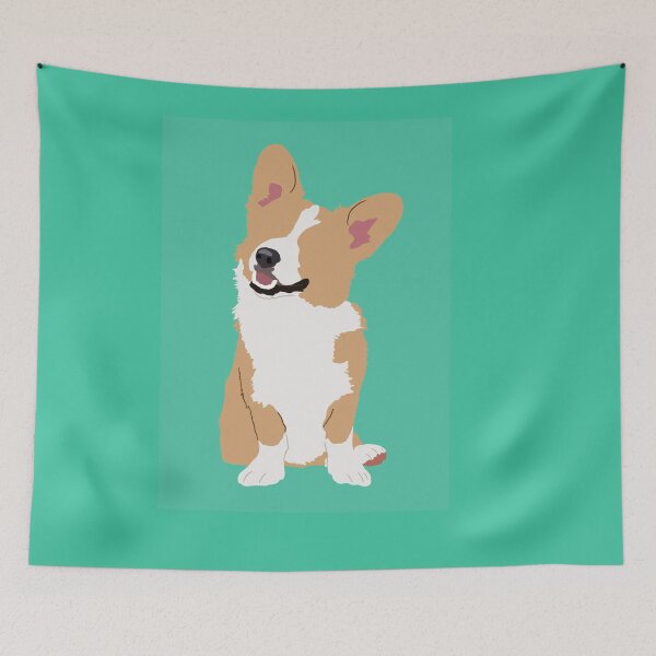 Item preview, Minimalist Corgi Illustration  designed and sold by Janie-O.