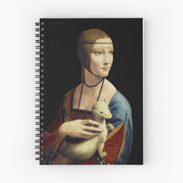 Item preview, Leonardo da Vinci's The Lady with an Ermine designed and sold by mosfunky.