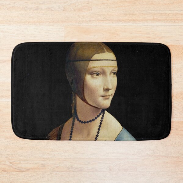 Item preview, Leonardo da Vinci's The Lady with an Ermine designed and sold by mosfunky.