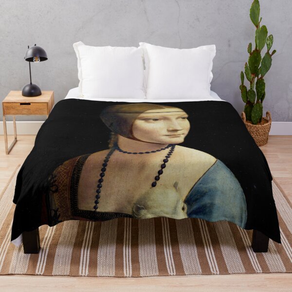 Item preview, Leonardo da Vinci's The Lady with an Ermine designed and sold by mosfunky.