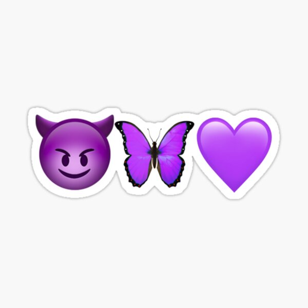 Chaussons Emoji Démon violet 😈