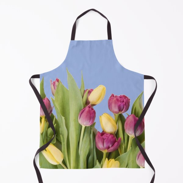 Item preview, lovely yellow and dark pink tulips designed and sold by nigejohn.