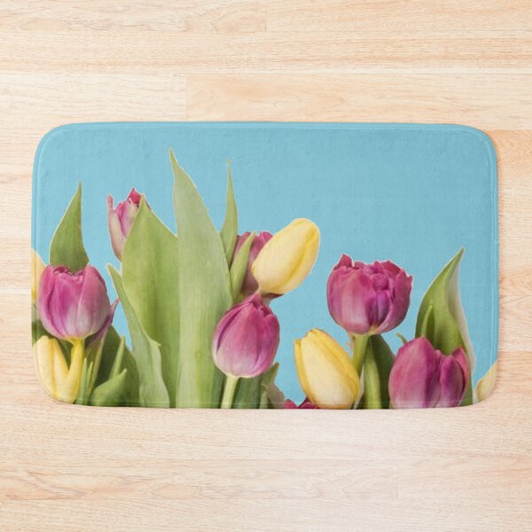 Item preview, lovely yellow and dark pink tulips designed and sold by nigejohn.