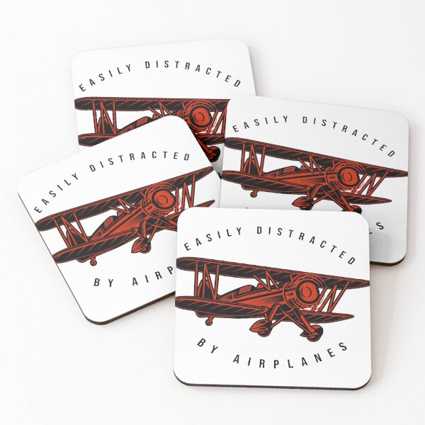 Item preview, Easily Distracted By Airplanes  designed and sold by Saharan12.