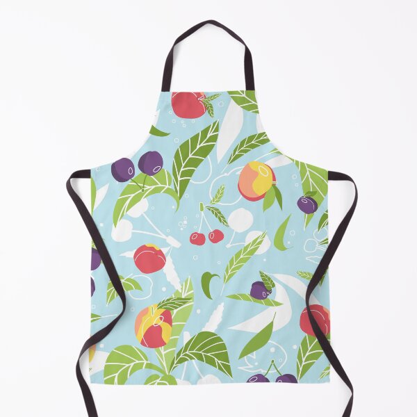 Item preview, Bright summer fruits and berries seamless pattern designed and sold by essskina.