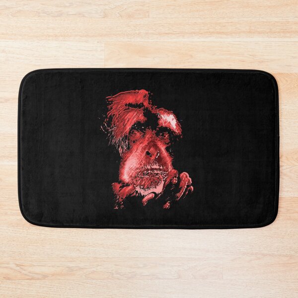 Item preview, Monkey face thoughtful animal head graphic designed and sold by brunsch-print.