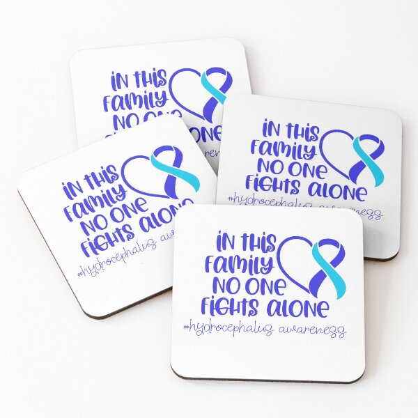 Artikelvorschau, In dieser Familie kämpft niemand alleine #hydrocephalus Awareness entworfen und verkauft von Designs Of all kinds.