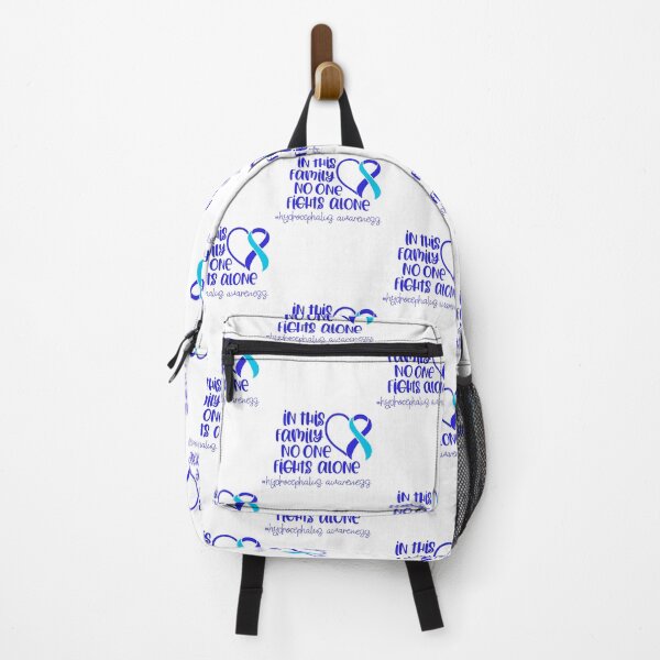Item preview, In this family no one fights alone #hydrocephalus Awareness designed and sold by Designs Of all kinds.
