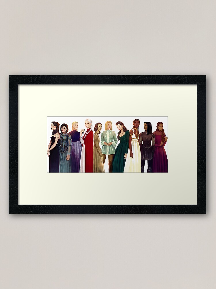 Alternate view of Women from Throne of Glass Framed Art Print