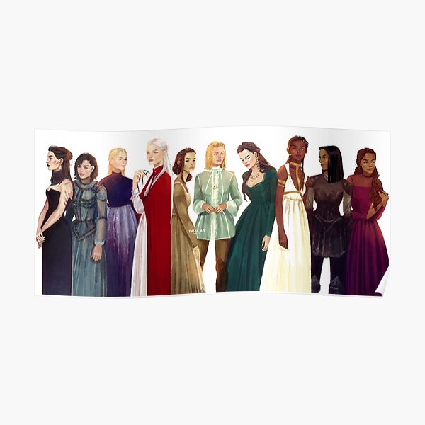 Women from Throne of Glass Poster