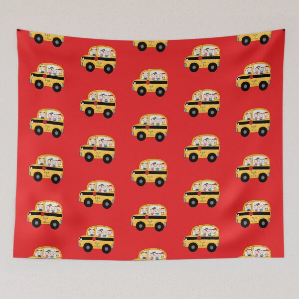 Item preview, Back 2 Class! (on Red) designed and sold by PawsitiveMum.