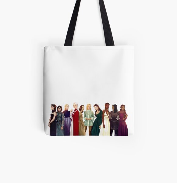 Women from Throne of Glass All Over Print Tote Bag