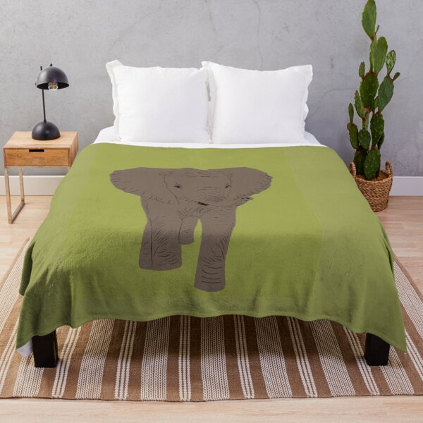 Item preview, Minimalist Baby Elephant Illustration designed and sold by Janie-O.