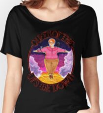 Barb Queen of The Upside Down Stranger Things Black Outline Women's Relaxed Fit T-Shirt