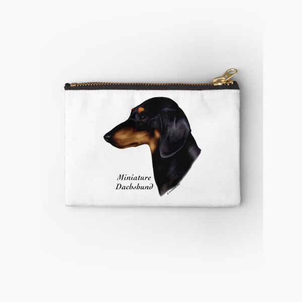 Item preview, Black & Tan Miniature Smooth Dachshund designed and sold by Terry McNamee.