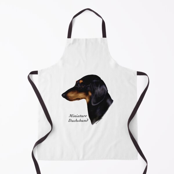 Item preview, Black & Tan Miniature Smooth Dachshund designed and sold by Terry McNamee.