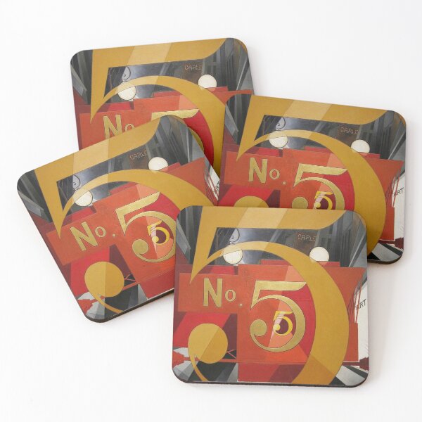 Item preview, Charles Demuth's I Saw the Figure 5 in Gold designed and sold by mosfunky.