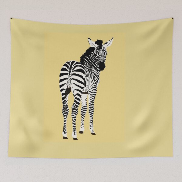 Item preview, Minimalist Baby Zebra Illustration designed and sold by Janie-O.
