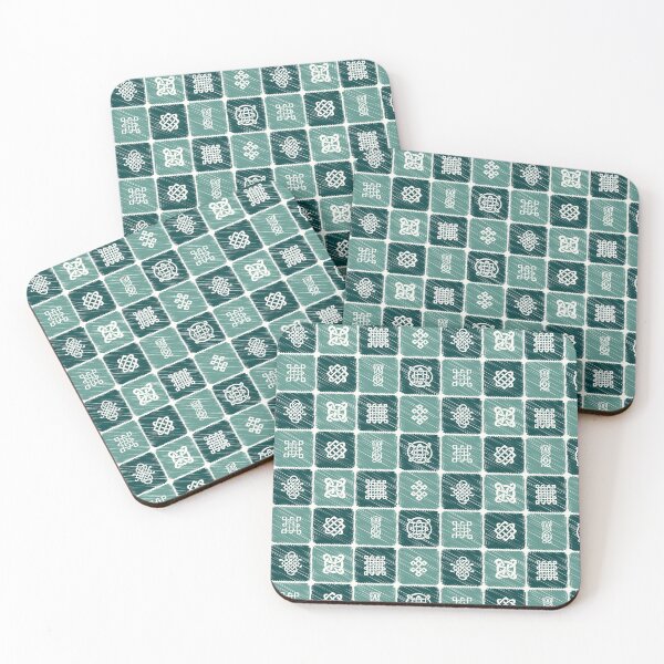 Item preview, Celtic Knots Green Pattern designed and sold by BluePagan.