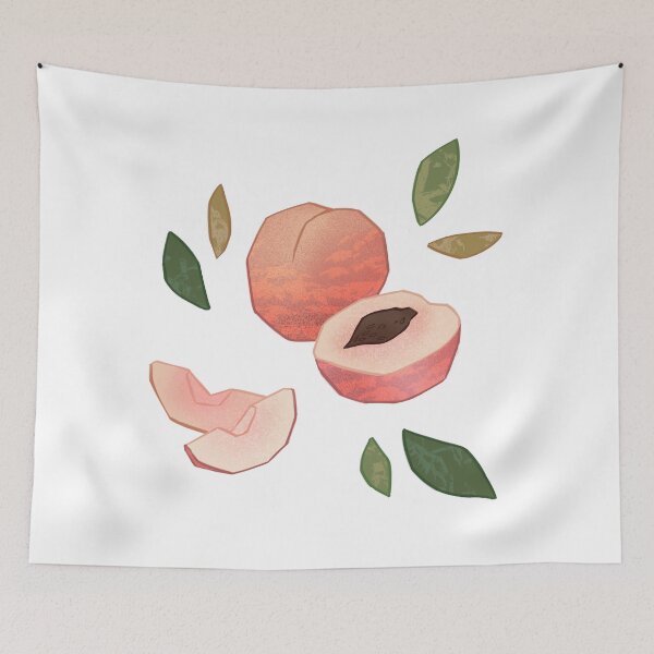 Item preview, Delicate peaches, smells of spring designed and sold by ShapaVoid.