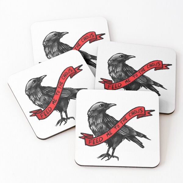 Item preview, Flight of the Crows (Jhariah) Graphic designed and sold by cryptidstickers.