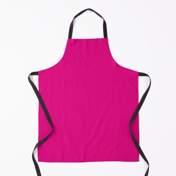 Hot Pink | Solid Color |  Apron
