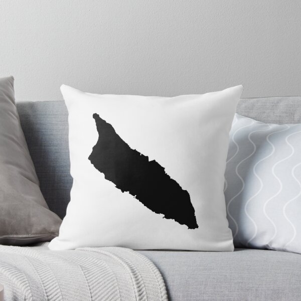 Item preview, Aruba Map Outline Black designed and sold by SimplyMots.