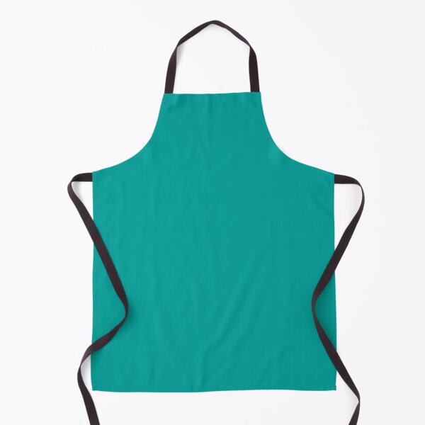 Teal | Teal Green | Solid Color | Apron